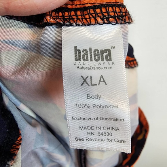 Balera Orange and Black Camouflage Pants - Picture 13 of 14